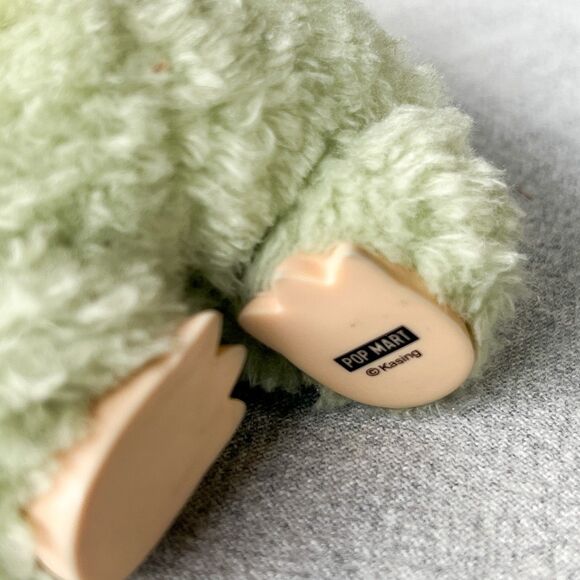 Pop Mart The Monsters Exciting Macaron Labubu - Green Grape - Plush Doll - Picture 2 of 16